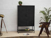 Duraster Black Marina High Cabinet #1
