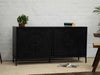 Duraster Black Marina Solid Wood Sideboard #2