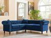 Duraster Chesterfield Vintage Sectional Sofa #60