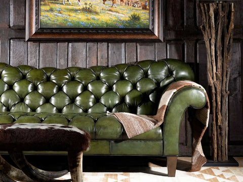 Duraster Chesterfield Traditional Three Seater Sofa (Irish Green) #94