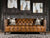 Chesterfield Traditional Three Seater Sofa (Caramel Brown) #95