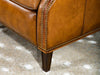 Duraster Chesterfield Single Seater Leather Sofa (Peanut Brown) #81
