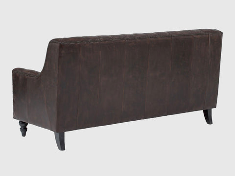 Duraster Chesterfield Colonial Brown Set of Three Sofas #7