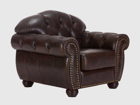Duraster Chesterfield One Seater Colonial Sofa #6