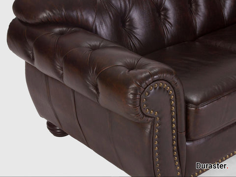 Duraster Chesterfield Three Seater Colonial Sofa #5