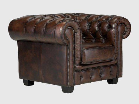 Duraster Chesterfield Traditional One Seater Sofas #11