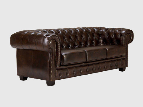 Duraster Chesterfield Traditional Three Seater Sofas #9