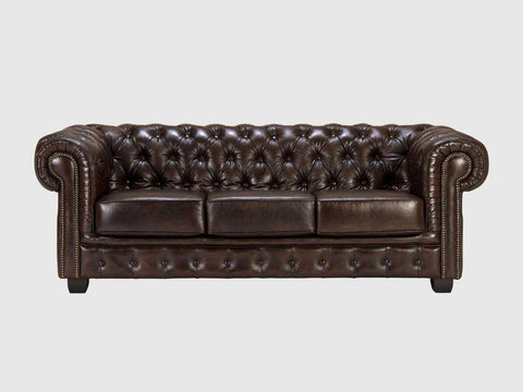 Duraster Chesterfield Traditional Three Seater Sofas #9