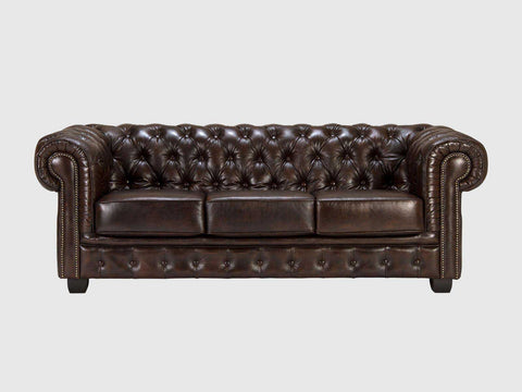 Chesterfield Traditional Three Seater Sofas #9