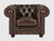 Chesterfield Traditional Set of 3 Sofas #4