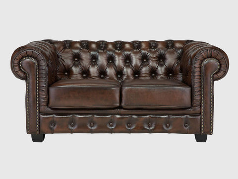 Duraster Chesterfield Traditional Two Seater Sofas #2