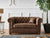 Chesterfield Vintage Two Seater Sofa #18