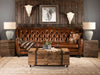 Duraster Chesterfield Traditional Three Seater Sofa (Caramel Brown) #96