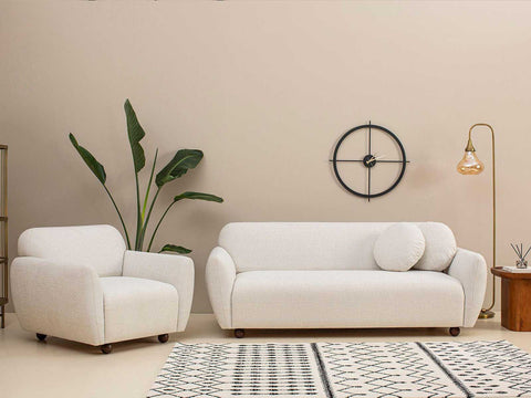 3 Seater Fabric Sofa