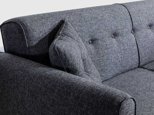 Duraster Daisy Three Seater Anthracite Grey #13