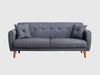 Duraster Daisy Three Seater Anthracite Grey #13