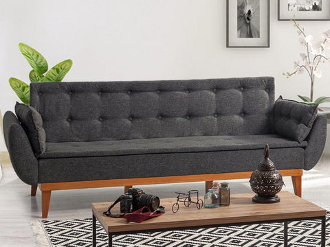 Duraster Daisy Three Seater Anthracite Grey #17