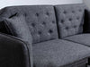 Duraster Daisy Three Seater Anthracite Grey #7
