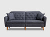Duraster Daisy Three Seater Anthracite Grey #7
