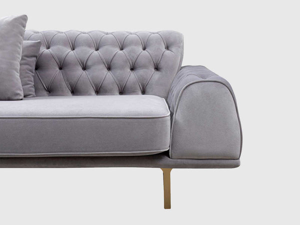 Duraster Daisy Three Seater Grey #6