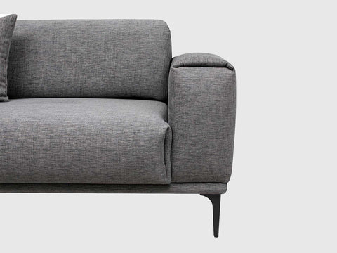 Daisy Three Seater Sofa Grey #4