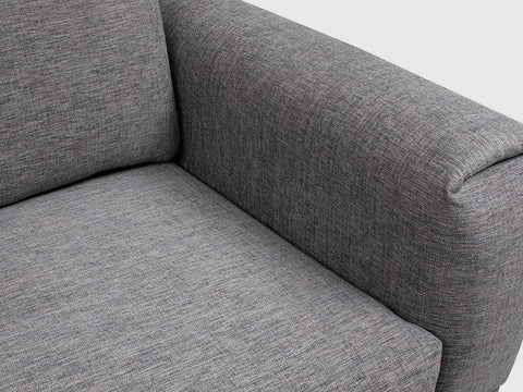 Daisy Three Seater Sofa Grey #4