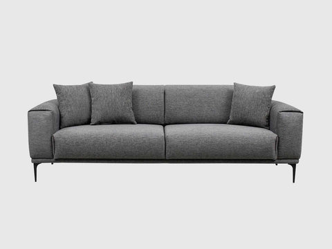 Daisy Three Seater Sofa Grey #4