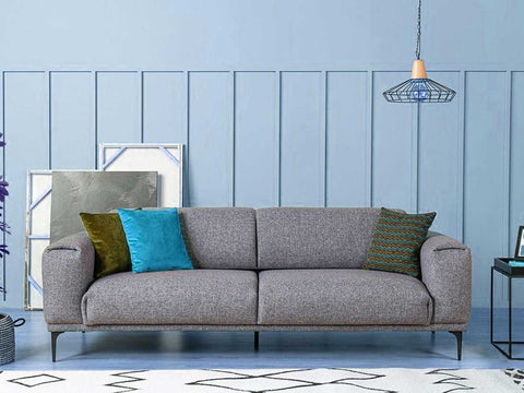 Daisy Three Seater Sofa Grey #4