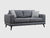 Daisy Two Seater Anthracite Grey #16