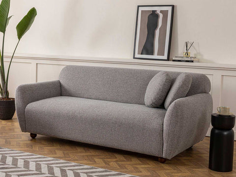 Daisy Two Seater Sofa Light Grey #1