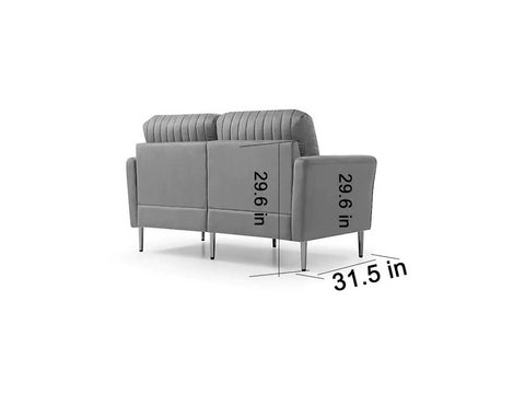 2 Seater Fabric Sofa