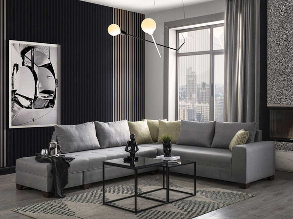 Corner Fabric Sofa