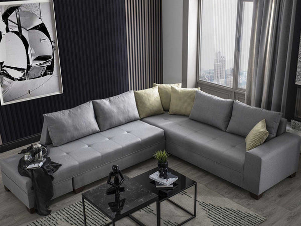 Corner Fabric Sofa