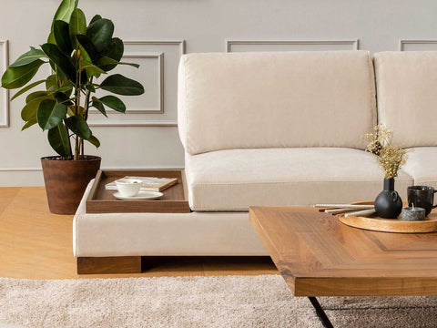 Corner Fabric Sofa