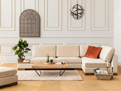 Corner Fabric Sofa