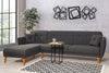 Diana Corner Sofa Anthracite Grey#16 - Duraster 