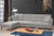Diana Corner Sofa  Grey #17 - Duraster 