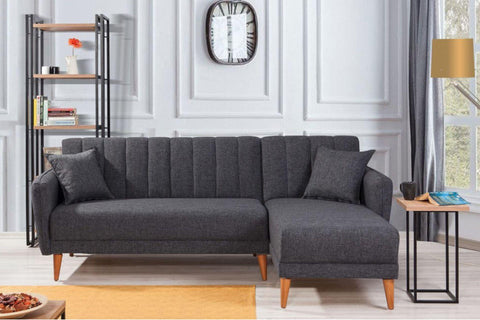 Diana Corner Sofa Anthracite Grey #1 - Duraster 