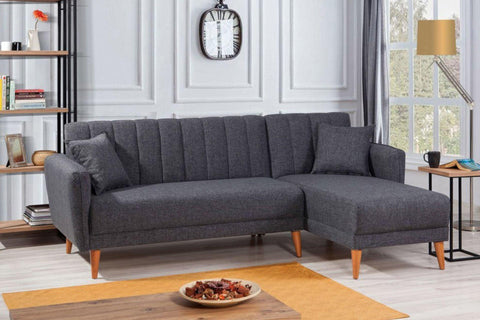 Diana Corner Sofa Anthracite Grey #1 - Duraster 