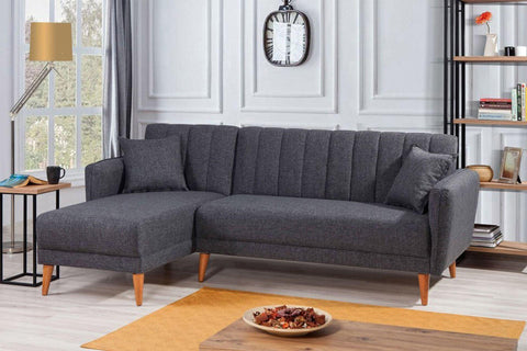 Diana Corner Sofa Anthracite Grey #1 - Duraster 