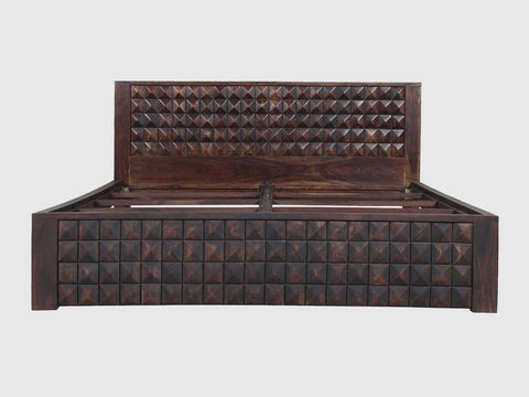 Gangaur Solid Sheesham Wood Bed #2