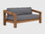Gangaur 3 Seater Wooden Sofa #1