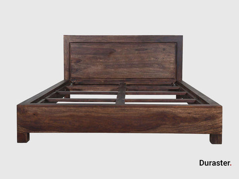 Gangaur Solid Sheesham Wood Bed #1 - Duraster 