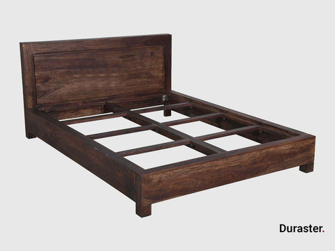 Gangaur Solid Sheesham Wood Bed #1 - Duraster 