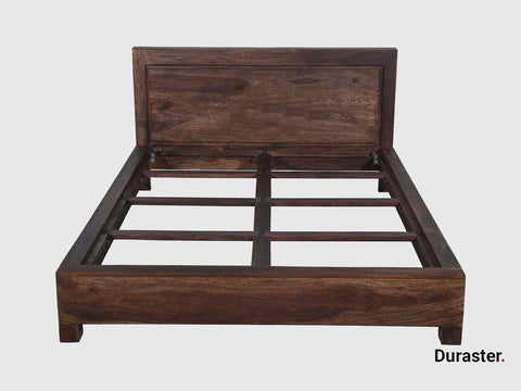 Gangaur Solid Sheesham Wood Bed #1 - Duraster 