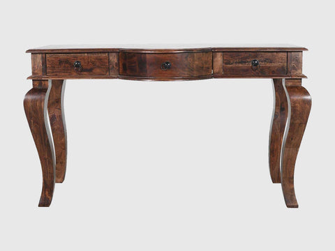 Duraster Gangaur Solid Wood Study Table with Drawers #5