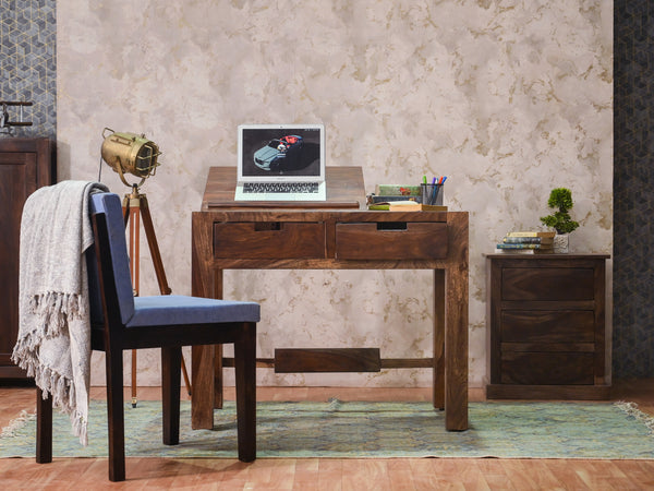 Duraster Gangaur Solid Wood Study Table with Storage #8