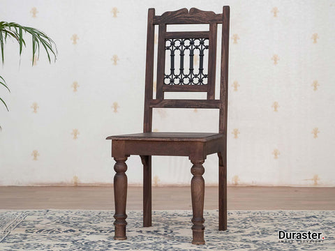 Gangaur Solid Sheesham Wood Dining Chair #2 - Duraster 