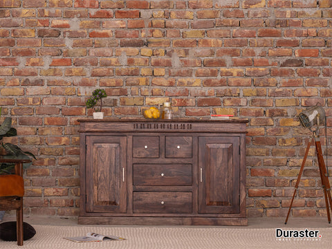 Duraster Gangaur Solid Wood Sideboard #2