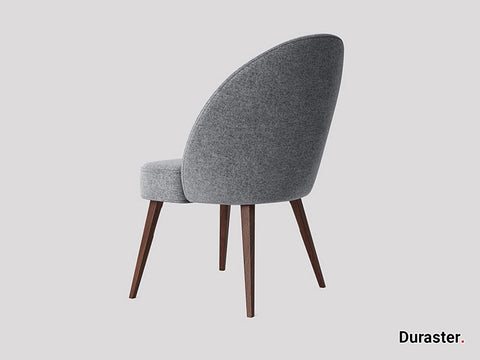 Elemantary Solid Wood Fabric Upholstered Chair #6 - Duraster 